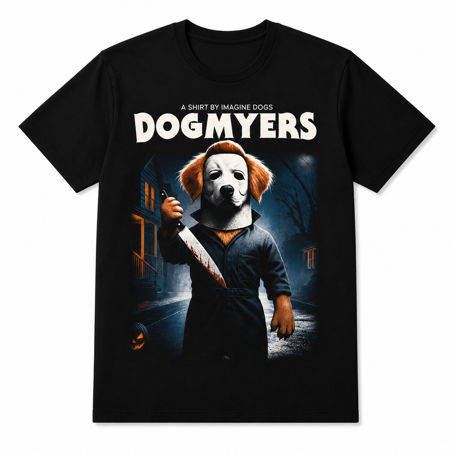 Camiseta DogMyers – Halloween Dog Edition