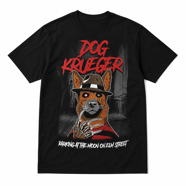 Camiseta Dog Krueger - Horror Edition