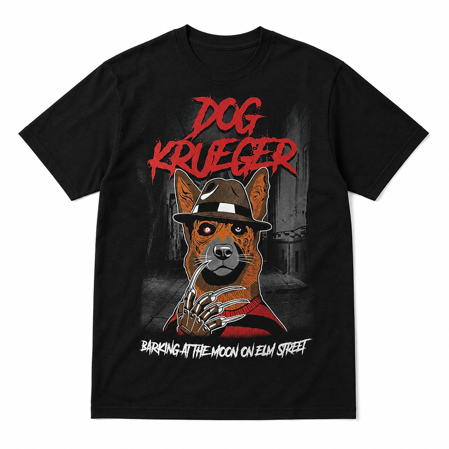 Camiseta Dog Krueger - Horror Edition