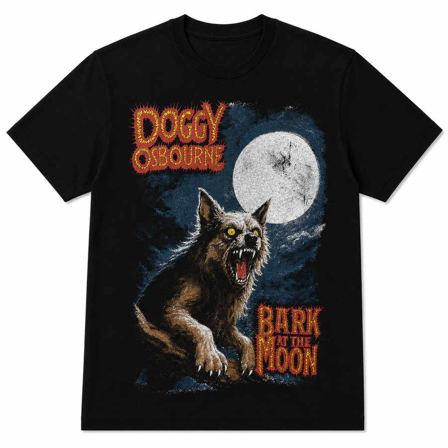 Camiseta Doggy Osbourne - Rock Dog Edition