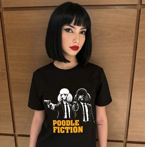 Camiseta Poodle Fiction – Cinema Classics Edition