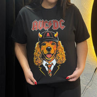Camiseta AUC/DC – Rock Dog Edition
